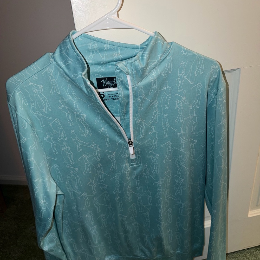 Waggler quarter zip golf shirt
